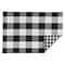 DII® Reversible Gingham & Buffalo Check Placemat Set, 4ct.